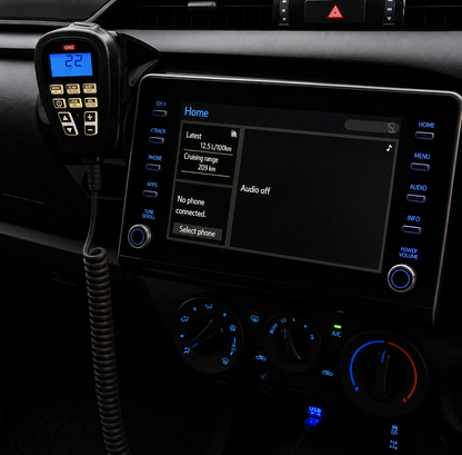 Toyota Hilux N80 LH UHF Mic Mount